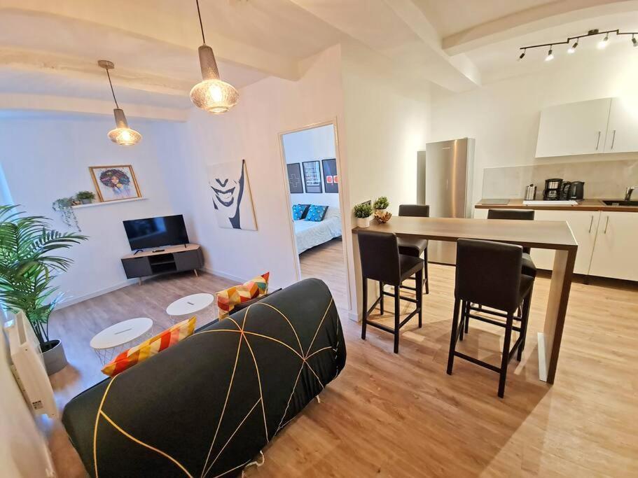 Gregbnb - T2 Design 43M2 - Toulon Est - Wifi Fibre - N2 Buitenkant foto