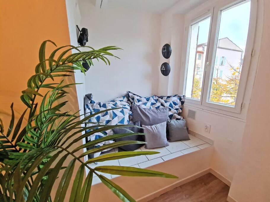 Gregbnb - T2 Design 43M2 - Toulon Est - Wifi Fibre - N2 Buitenkant foto